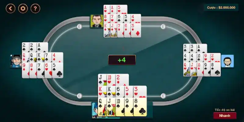 Hướng dẫn cách chơi Mậu Binh 5 lá chi tiết